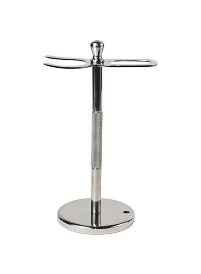 Super Safety Razors Deluxe Stainless Steel STRAIGHT RAZOR & SHAVING BRUSH STAND from Super Safety Razors