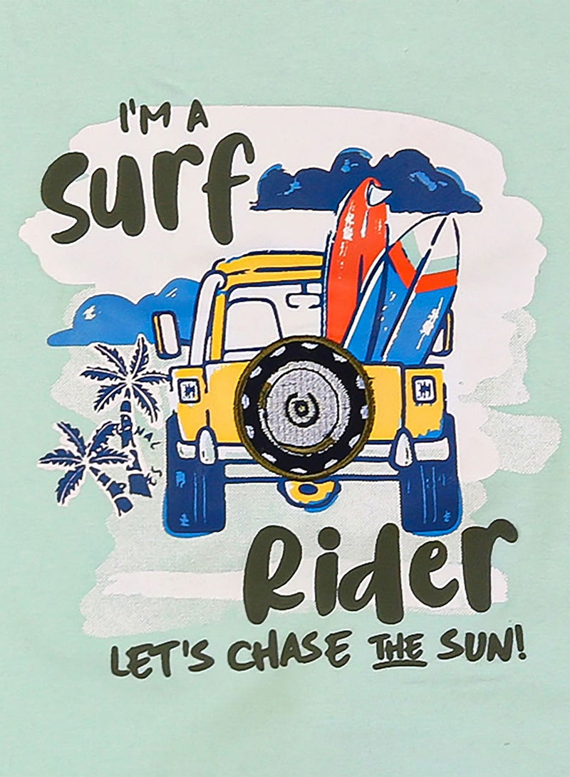 Zercon Summer Pajama Set for Boys - Summer Set for Boys - Image 2