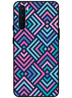 Protective Case Cover For OnePlus Nord Smart Series Printed Protective Case Cover for OnePlus Nord Geometric Pattern