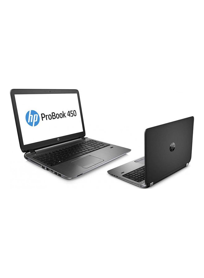 HP Renewed - ProBook 450 G2 Laptop With 15.6-Inch Display, Intel Core i3-4th Gen/4GB RAM/256GB SSD/Intel HD Graphics Black Silver - Image 3