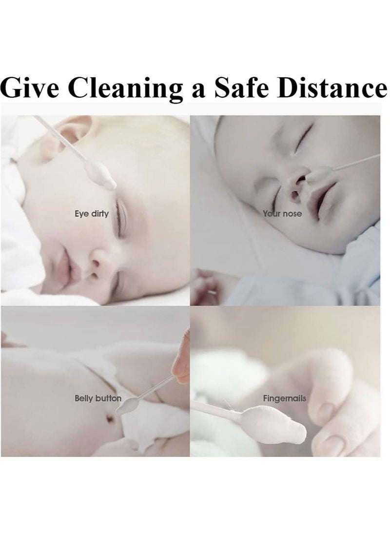 General - Baby Cotton Swabs, Organic Fragrance and Chlorine-Free Kids Safety Swabs, 100% Biodegradable Gentle Baby Qtips, Hypoallergenic Children Cotton Buds 65 sticks - Image 1