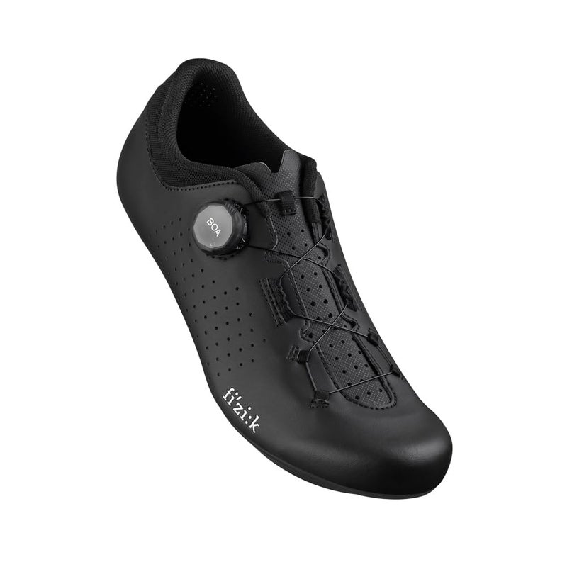 Fizik Vento Omna, Boa Road Bike Clip-in Cycling Shoes, Black, 4-4.5 - Image 1
