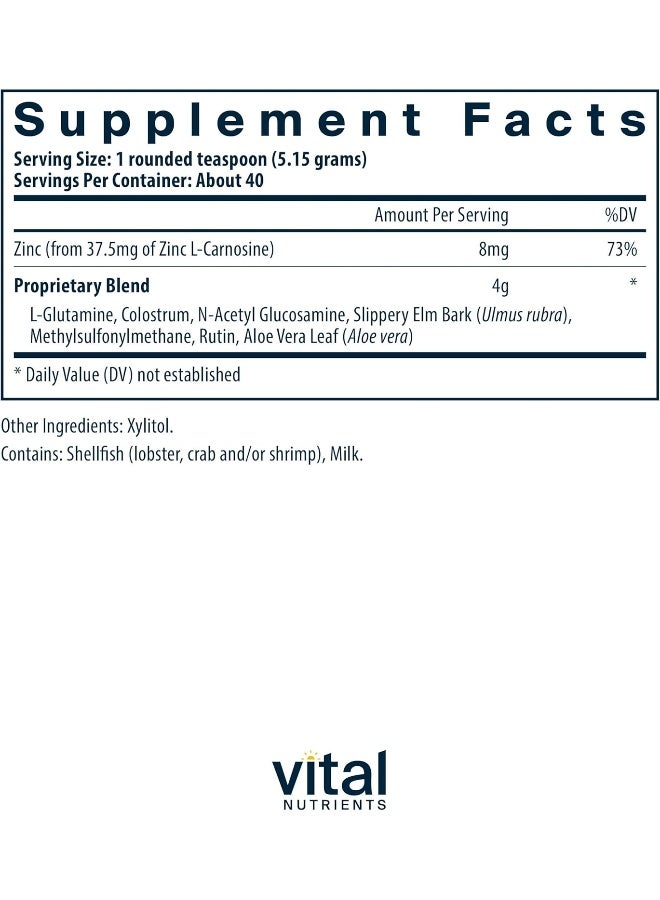 Vital Nutrients - GI Repair Powder* 168 gms - Image 2
