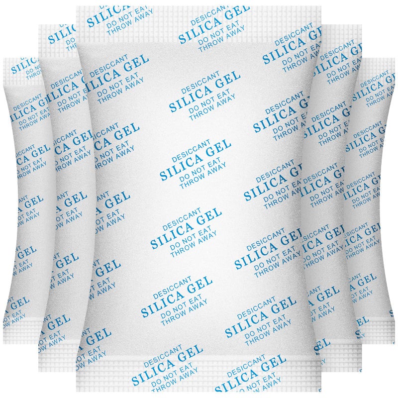 O2frepak 100 Gram10Packs Food Grade Moisture Absorbers Silica Gel Packs Desiccant for StorageFood Safe Dessicant Silica Gel Packets for Moisture Storage Control - Image 3