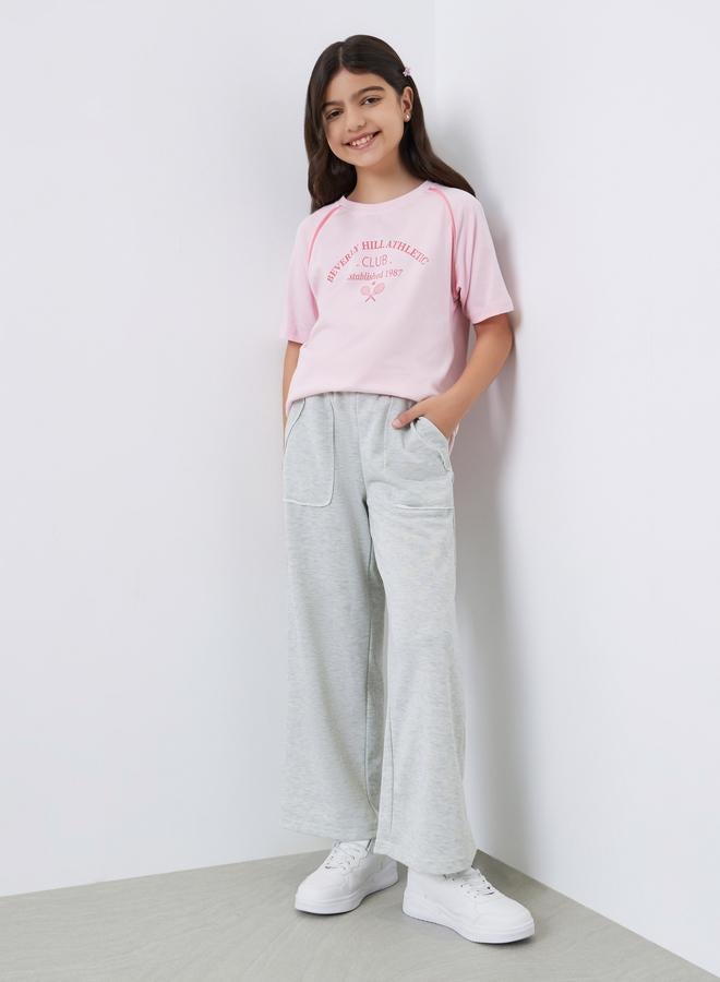 ستايلي جوغر واسع سادة بتفاصيل جيوب - Image 2