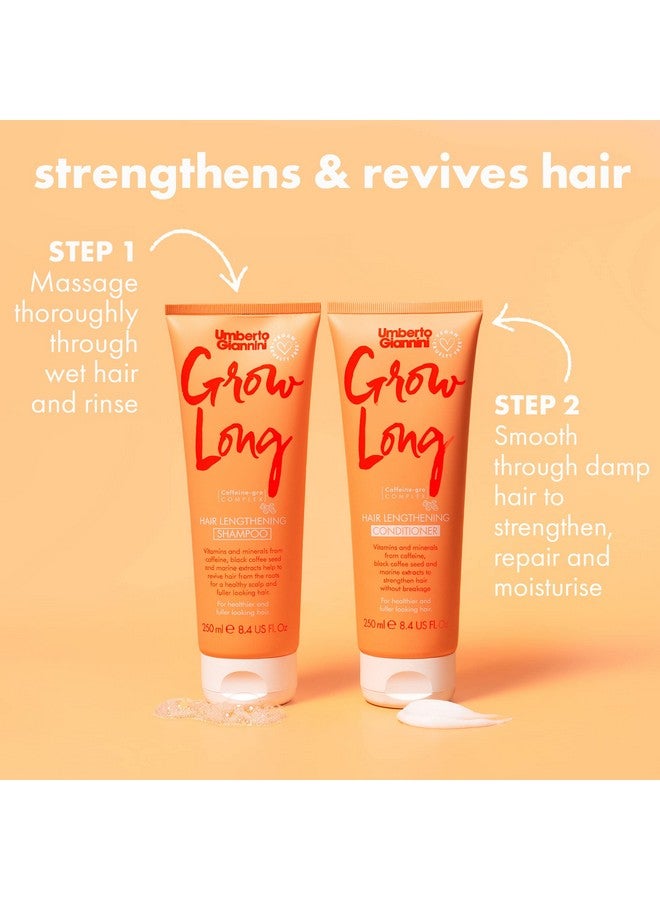 Umberto Giannini Grow Long Hair Lengthening Conditioner | For Healthier & Fuller Looking Hair | Vegan & Cruelty Free - 250 ml (Pack of 1) - Image 4