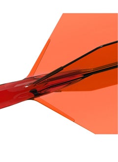 CUESOUL Integrated Dart Shaft And Flight, Big Wing Shape Smooth And Stable Dart Flight, High Wear Resistance Durable Dart Stem With Hexagonal Design For Dart Games, (1pc, Light Orange)  - Image 4