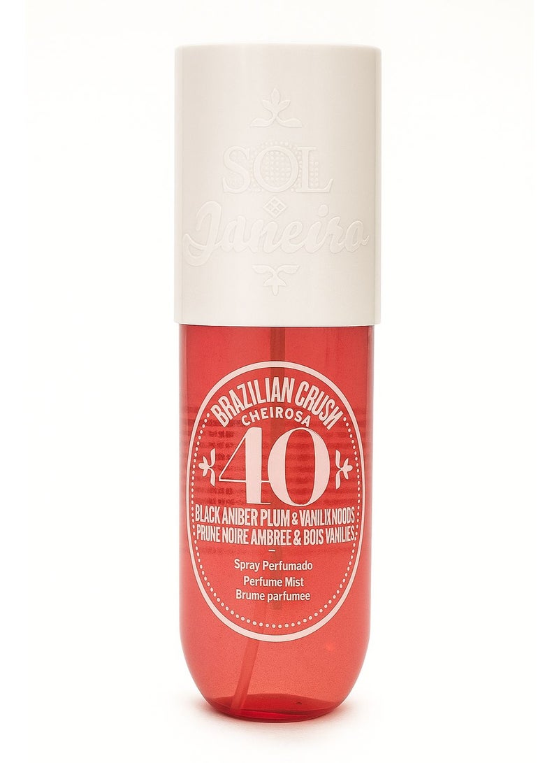SOL DE JANEIRO Brazilian Crush Cheirosa ’40 Bom Dia Hair & Body Fragrance Mist – Warm Floral & Woody Scent – 90ml - Image 1