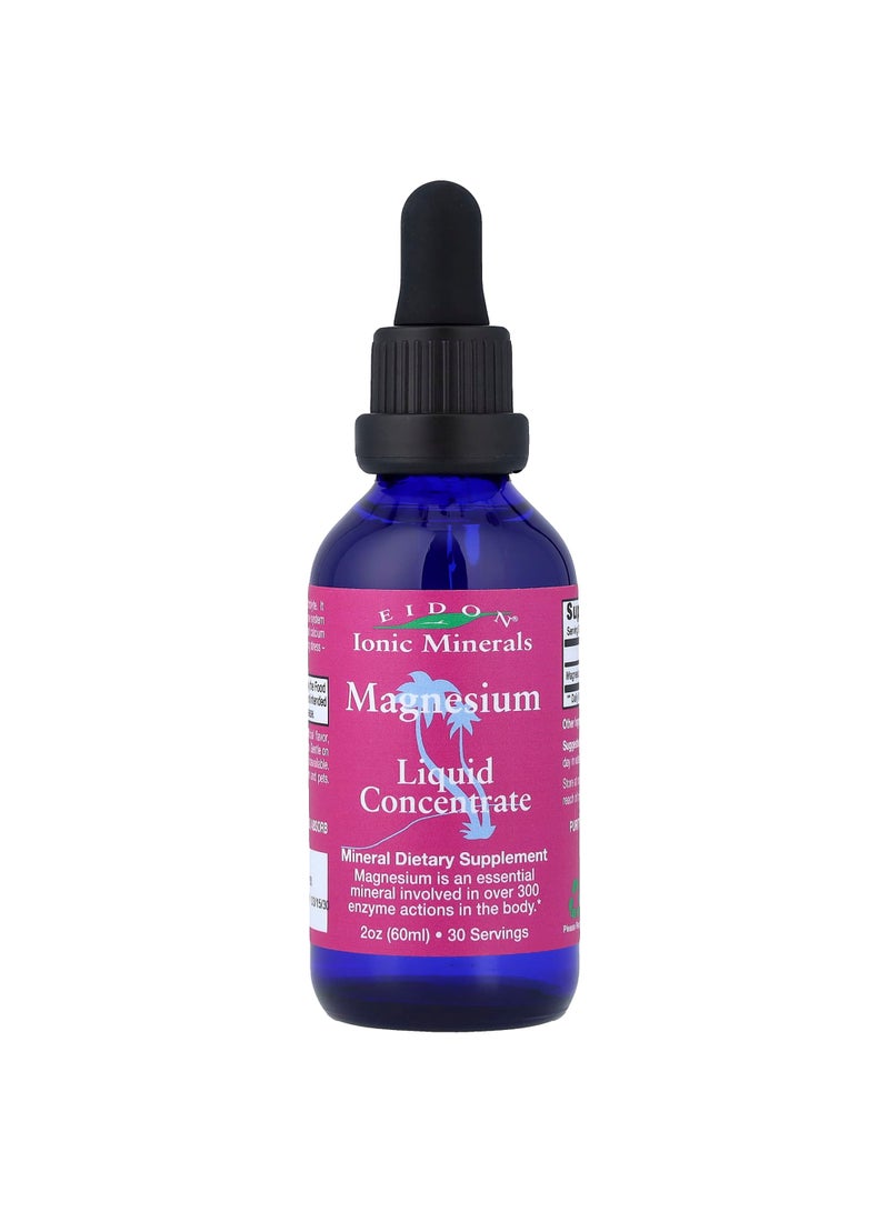 Magnesium, Liquid Concentrate, 2 oz (60 ml)