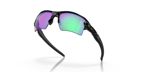 Oakley Men's OO9188 Flak 2.0 XL Rectangular Sunglasses, Polished Black/Prizm Golf, 59 mm - Image 5