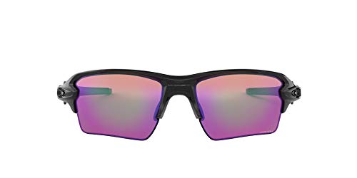 Oakley Men's OO9188 Flak 2.0 XL Rectangular Sunglasses, Polished Black/Prizm Golf, 59 mm - Image 3