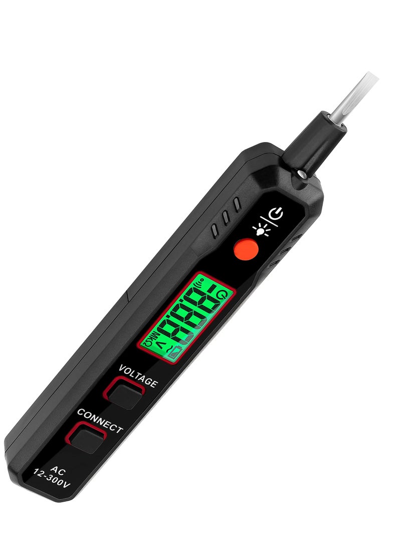 Excefore - Premium Electrical Voltage Tester - Dual Range Non-Contact & Contact Pen, LCD Display, Buzzer Alarm, Wire Breakpoint Finder - Safe and Accurate AC Electricity Detection (12V-100V/48V-100V) - Image 1