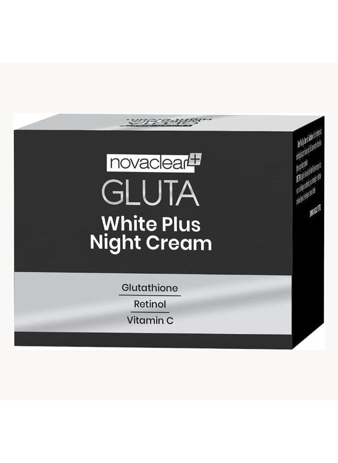 novaclear - Gluta White Plus Facial Night Cream For pigmentation and dark spots - Image 1