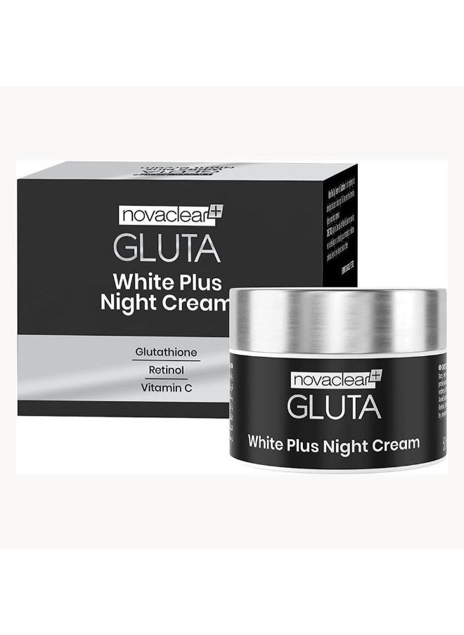 novaclear - Gluta White Plus Facial Night Cream For pigmentation and dark spots - Image 1