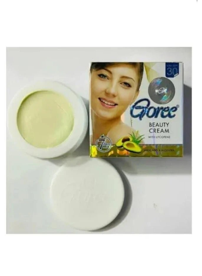 Korean cream with avocado