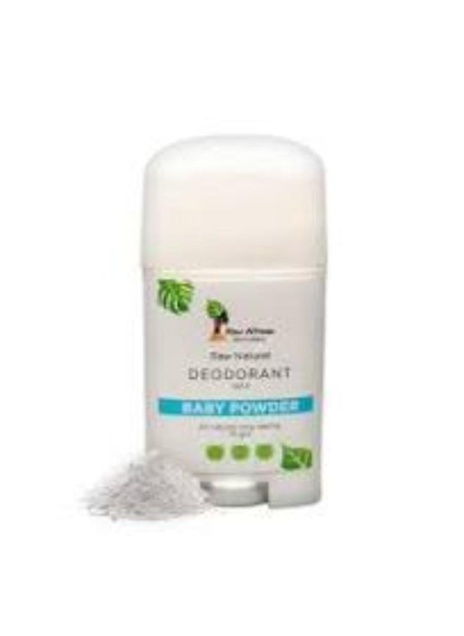 رو أفريكان - RAW AFRICAN BABY POWDER DEODORANT STICK 75 GM - Image 1