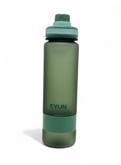 QShop®️ Leakproof Motivational Sports Water Bottle, Fashionable and Durable Portable Drinking Bottle for Gym and Fitness