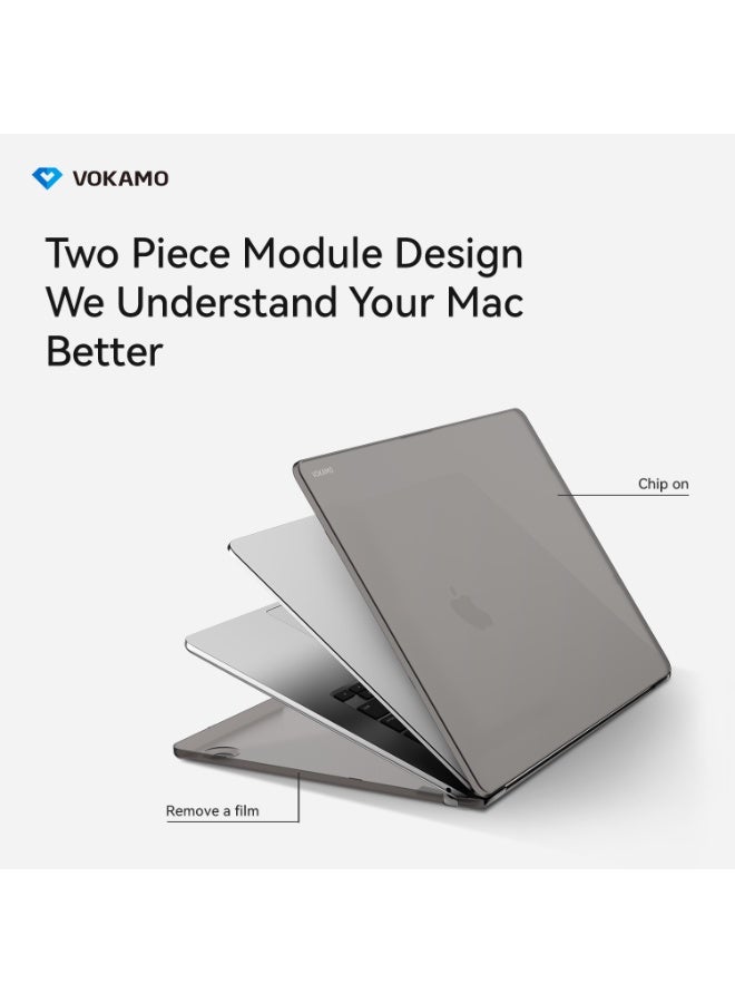حافظة حماية VOKAMO Frstect لجهاز MacBook Pro 16 (طرازات M1/M2/M3/M4/M5) - لون أسود - Image 4