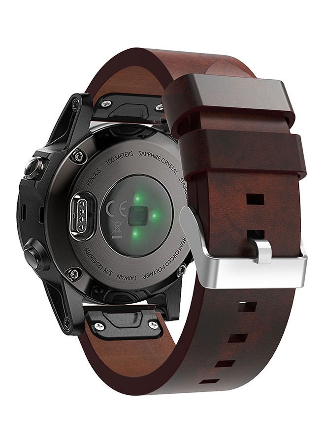 نيبمينينت سوار ساعة ذكية بديل مع أدوات لساعات جارمين فينيكس 5 GPS بني - Image 3