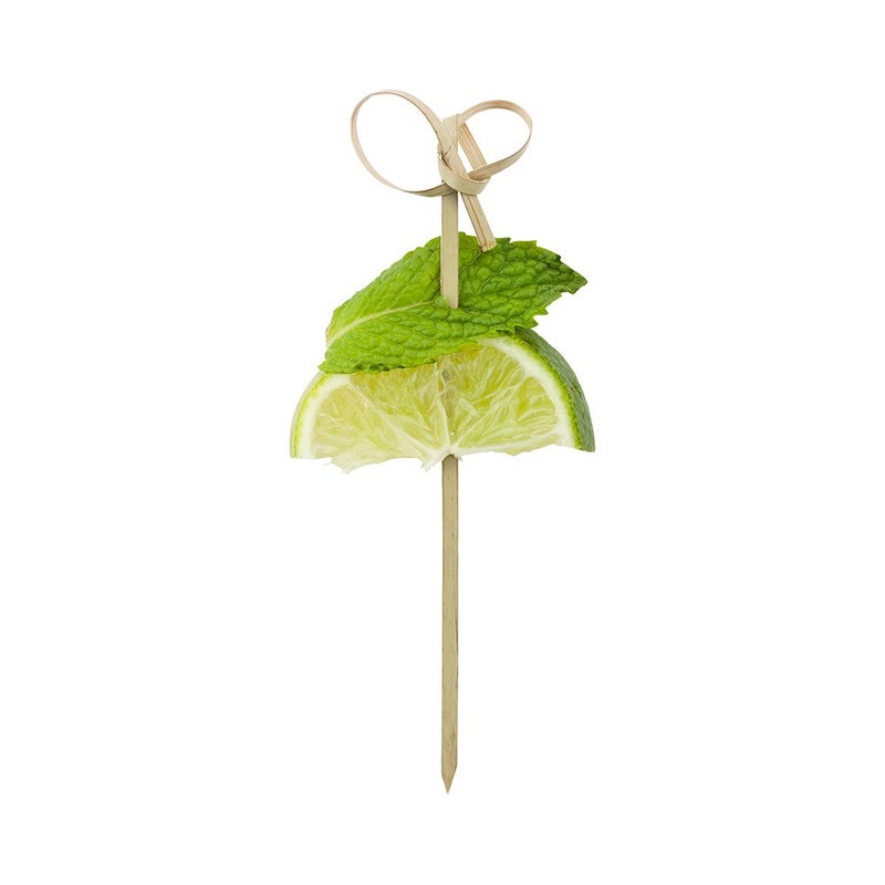Restaurantware Restaurantware 4 Inch Decorative Skewers 1000 Bow Tie Design Decorative Bamboo Skewers  Sharp Point Sturdy Bamboo Decorative Picks For Appetizers Or Garnishes 