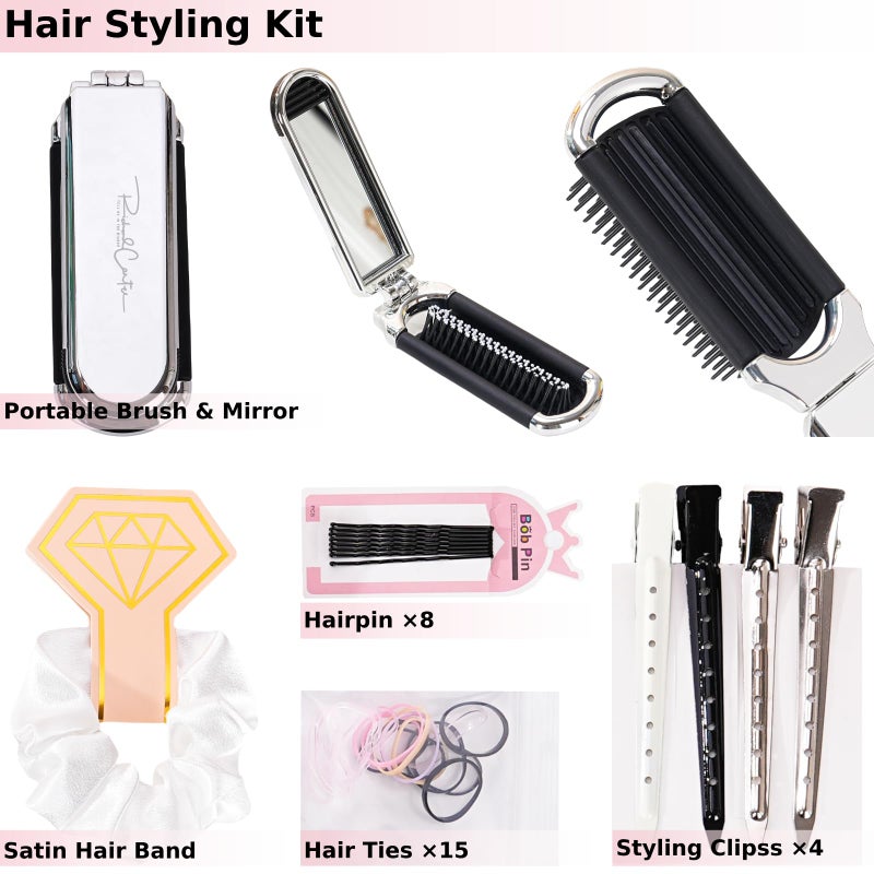 VEAPILS Wedding Day Emergency Kit for Bride, 39 Pc Essential Items for Brides Daily Use Women Wedding Gift, Travel Kit Personal Care Survival Set With Bride Makeup Bag - Wedding Emergency Kit Supplies (White) - Image 5