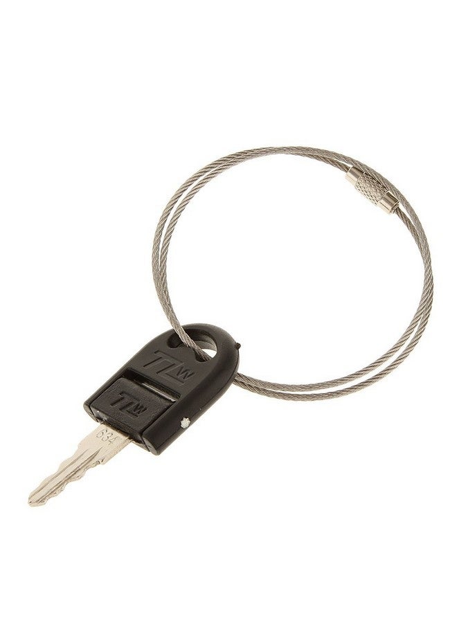 Kidultz (12 Pieces Wire Rope[1.5mm thickness*170mm long] Key Ring cables Stainless Steel Pendant Circle EDC Tool Key Holder Loops for Outdoor, Hiking, Hanging Luggage Tags, Keys and ID Tag Keepers - Image 3