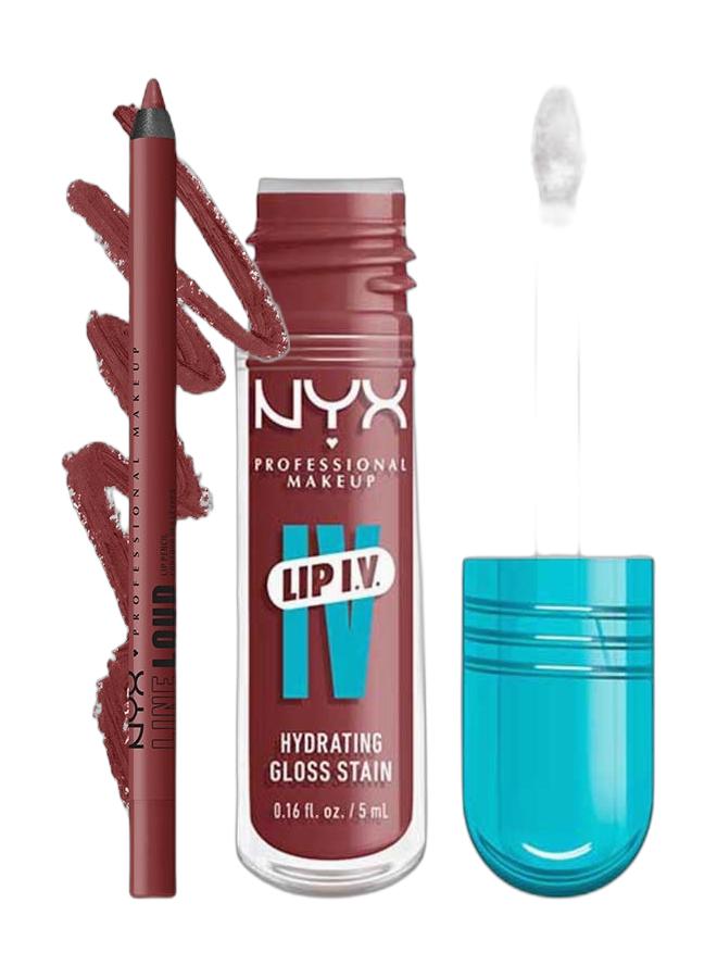 NYX PROFESSIONAL MAKEUP Stain & Shine Duo - Image 1
