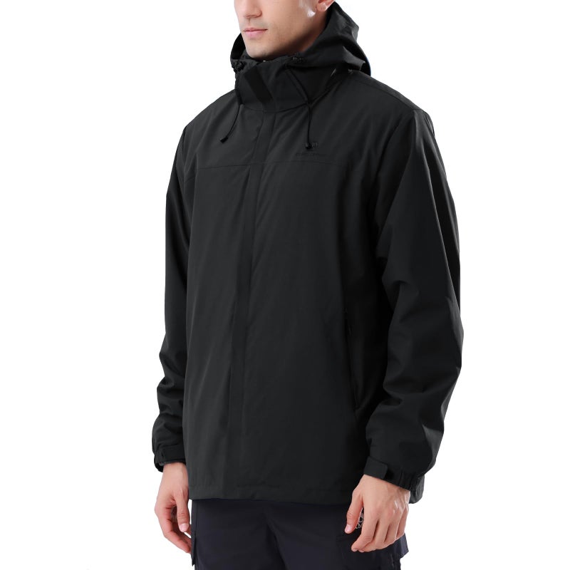 CAMEL CROWN Men's Winter Ski Jacket 3 in 1 Mountain Snow Waterproof Coat Warm Windbreaker Snowboard Jacket Parka with Hooded - Image 2