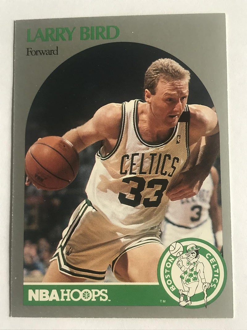 NBA لاري بيرد (بطاقة كرة السلة) 1990-91 هووبس - [أساسي] #39 - Image 1