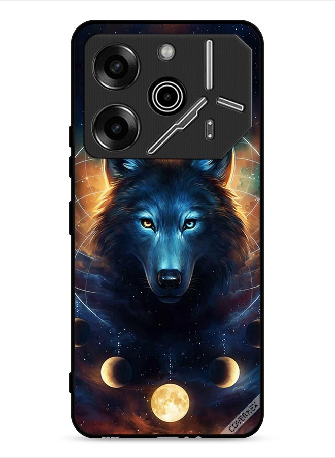 Covernex Tecno Pova 6 Pro 5G Protective Case Cover Wolf In Space - Image 1