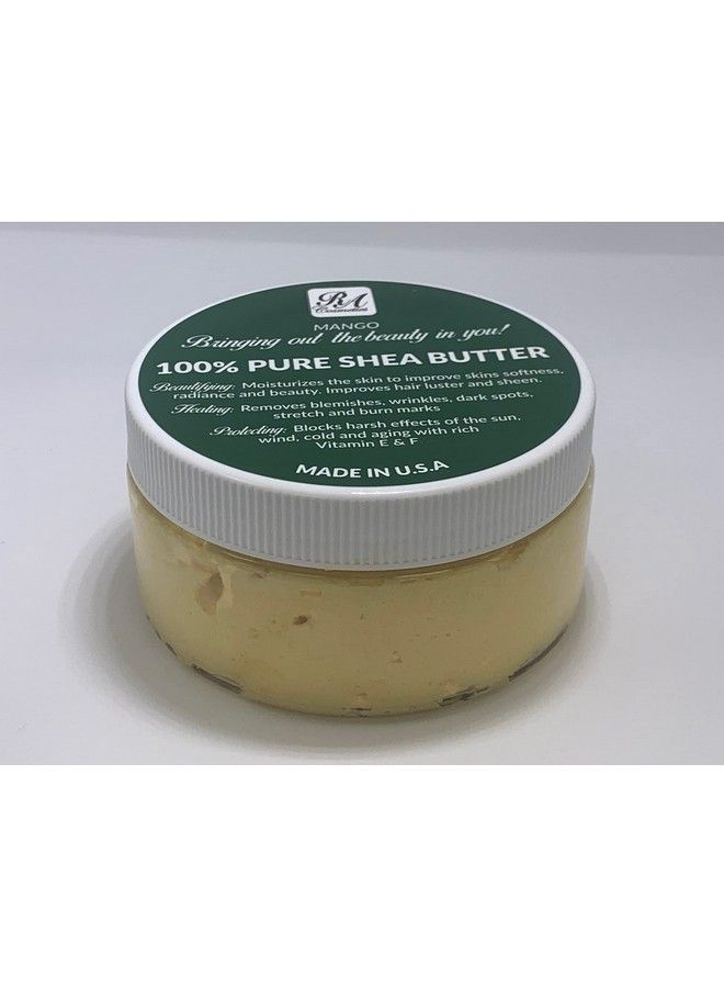 RA COSMETICS 100% African Shea Butter Whipped Mango 6Oz - Image 1
