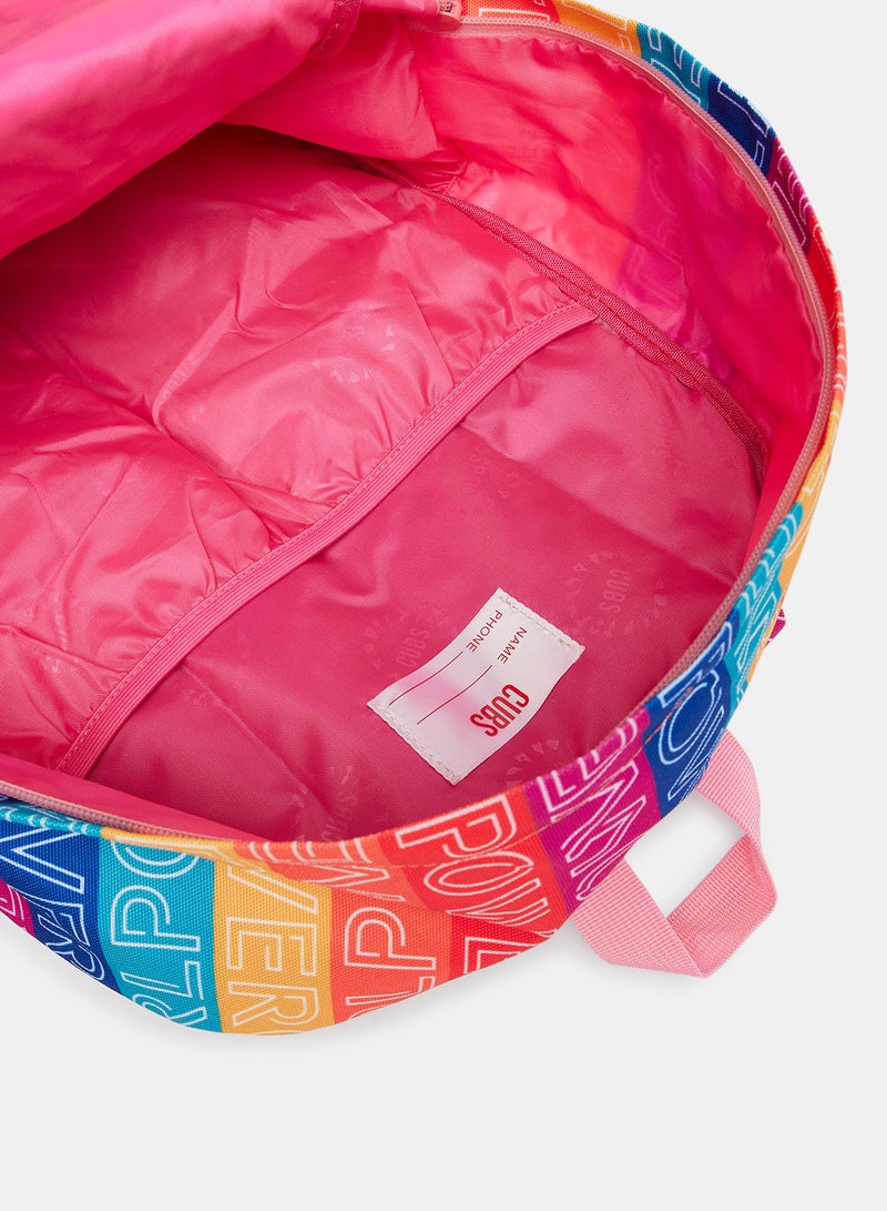 CUBS Girls Stripes Backpack  - Image 4