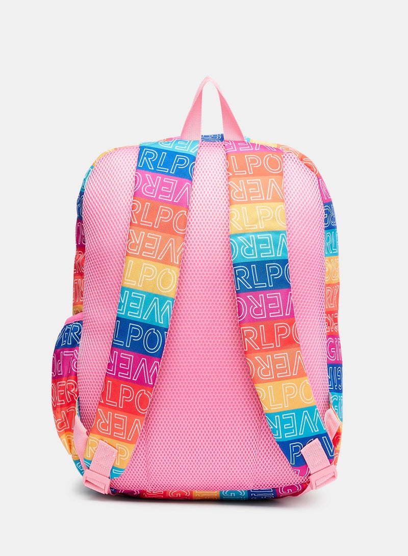 CUBS Girls Stripes Backpack  - Image 2