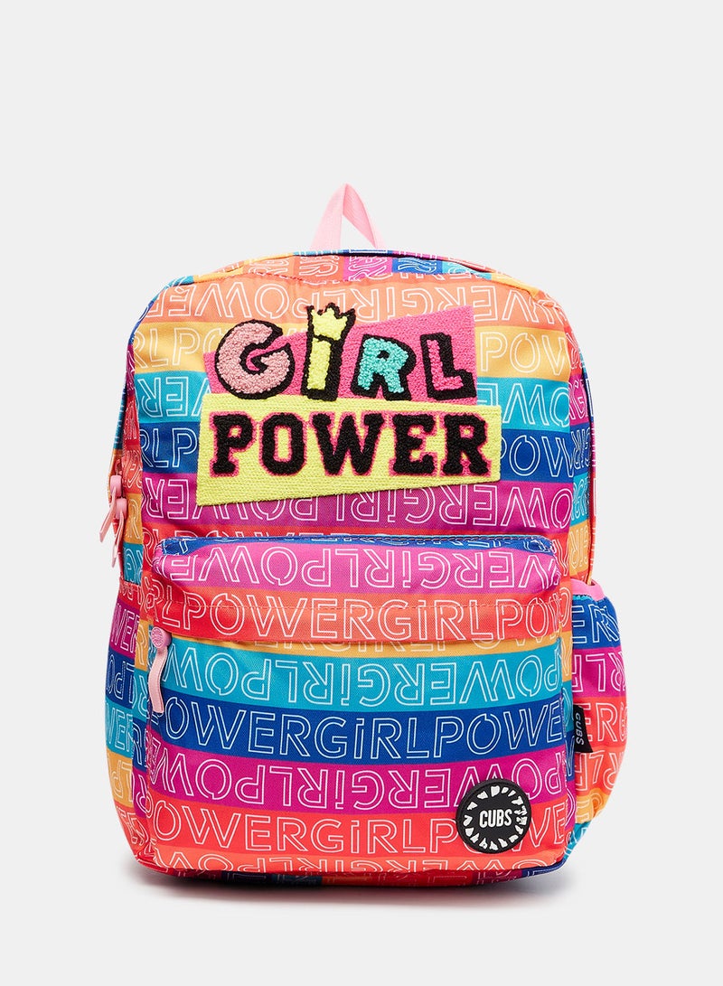 CUBS Girls Stripes Backpack  - Image 1