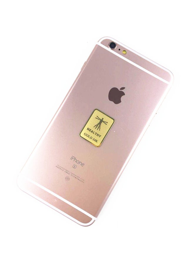 24K Double Anti-radiation Mobile Phone Sticker Mobile Phone Electromagnetic Radiation Sticker-Color:Packing 4 - Image 3