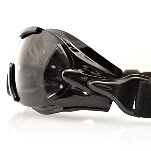 Bobster ® Phoenix, Gloss Black Frame, Smoked, Amber, & Clear Lens - Image 1