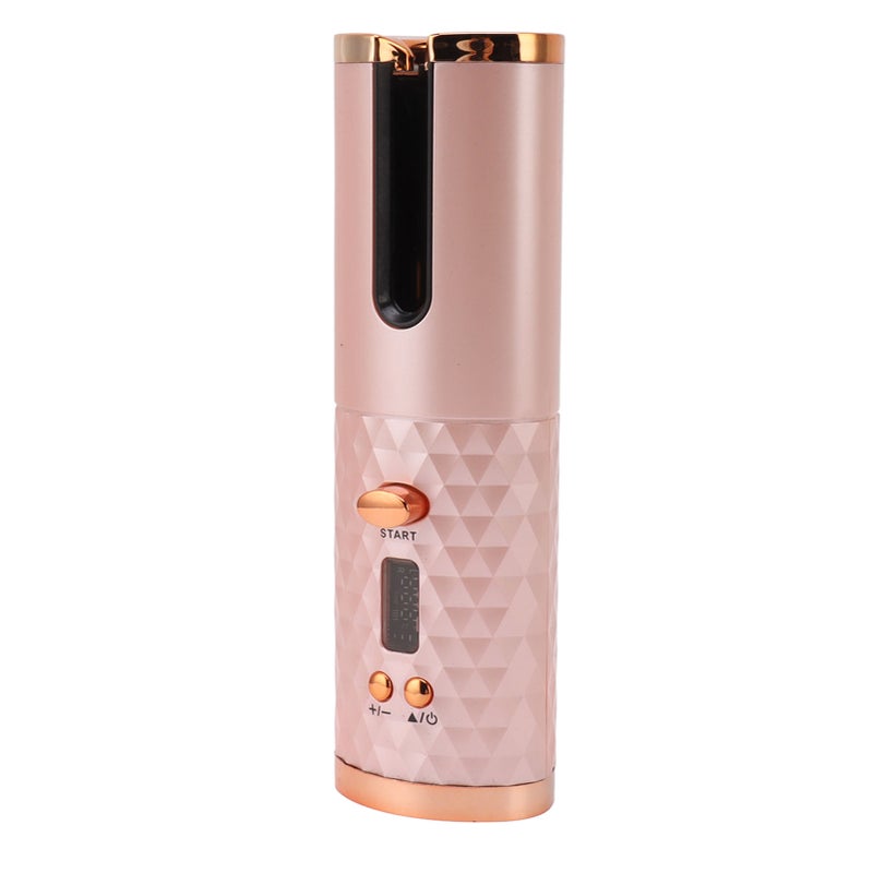 Cordless Automatic Hair Curler Fast Heating USB Rechargeable Portable Curling Wand with Digital Display for Hair Styling - Image 4