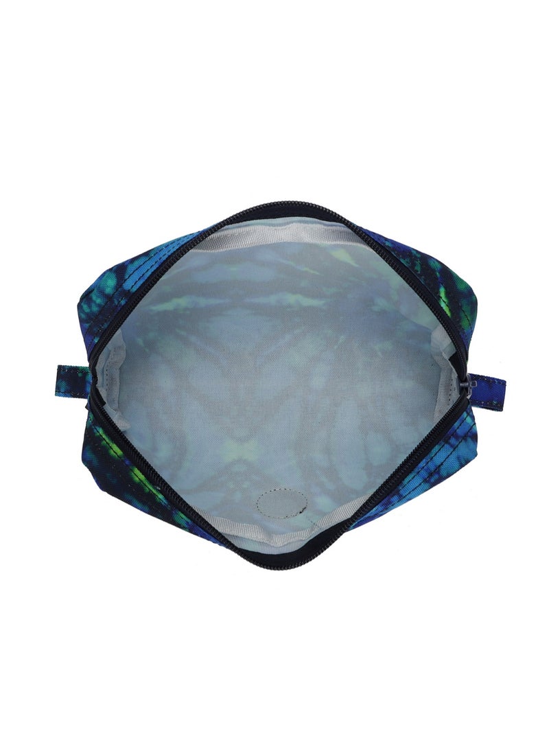 CUBS Tie Dyed Waterproof pencil case pouch with zip closure - Image 4