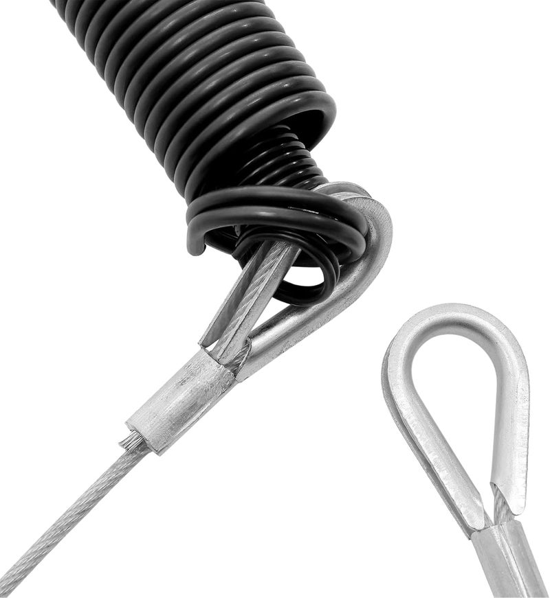 Gledewen Trailer Tailgate Lift Assist Replacement Spring Kit (2PCS) - Compatible with Trailer Ramp Spring, Cable and Chain Assembly - Image 5