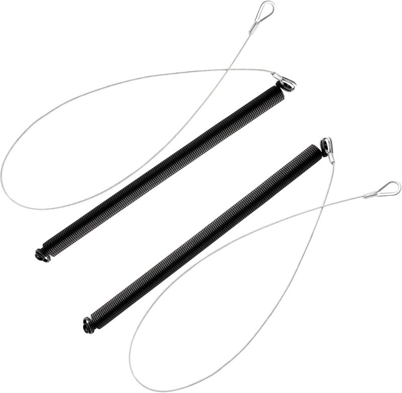 Gledewen Trailer Tailgate Lift Assist Replacement Spring Kit (2PCS) - Compatible with Trailer Ramp Spring, Cable and Chain Assembly - Image 1