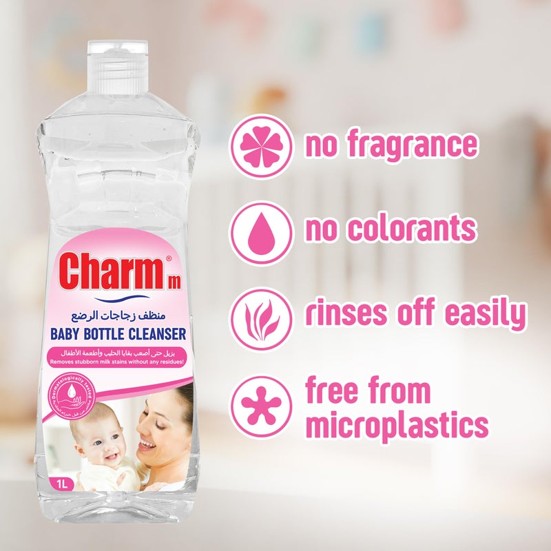 Charmm Baby Bottle And Toy Cleanser - 750ml, Pack of 2 - Image 3