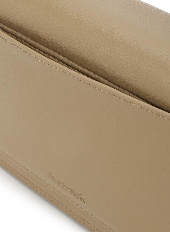 Fastrack Olive Flex Shoulder Bag | Faux-Leather Women’s Bag | Shoulder Bag For Casual Carry - Image 4