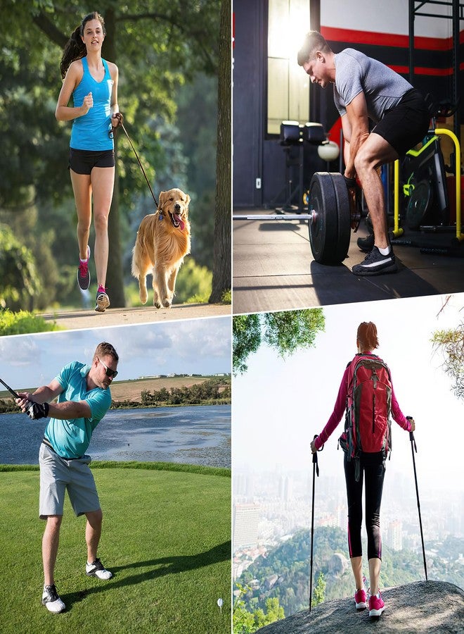 Felicigeely Ankle Athletic Running Socks Low Cut Sports Socks Breathable Cushioned Tab Socks for Men Women 6 Pairs - Image 2