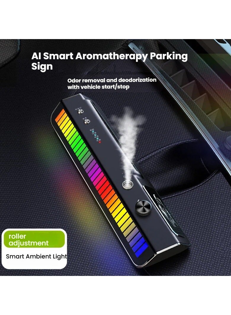 general Creative Parking Sign Aromatherapy Diffuser - Dual-Function Car Accessory Deodorizing & Refreshing Aroma Machine Temporary Parking Permit - Image 4
