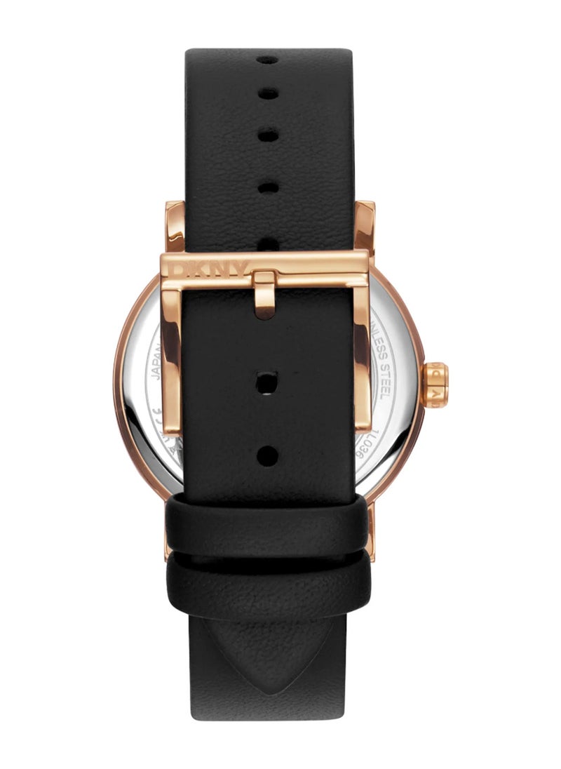 DKNY DKNY Soho Midi DK1L036L0035 - Leather Female Quartz 3 hands  - Image 3
