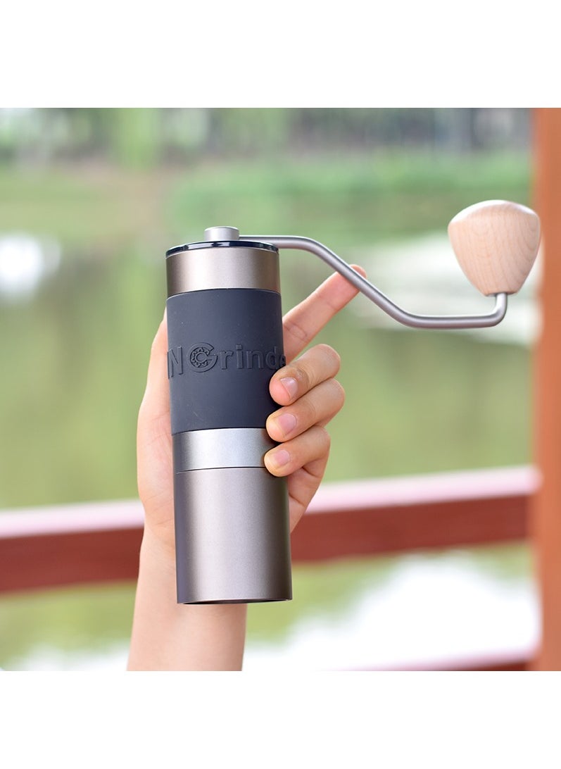 Generic - KINGrinder K2 Manual Hand Coffee Grinder with Bent Handle for French Press, Drip, Espresso with Assembly Consistency Stainless Steel Conical Burr Mill, 25g Capacity - Image 1