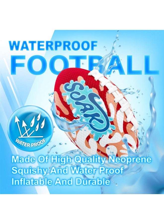 SOAK 9-Inch Waterproof Pool Football for Kids & Adults - Beach Football for Swimming Pool, Lake, Outdoor Games - Image 3