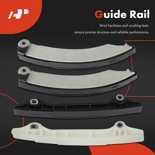 A-Premium طقم سلسلة توقيت المحرك A-Premium [يتناسب مع SOHC، 6 أسطوانات 3.7L] متوافق مع دودج داكوتا، دورانجو، نيترو، رام 1500 وجيب كوماندر، جراند شيروكي 5-10 وليبرتي وميتسوبيشي رايدر ورام 1500، داكوتا - Image 3