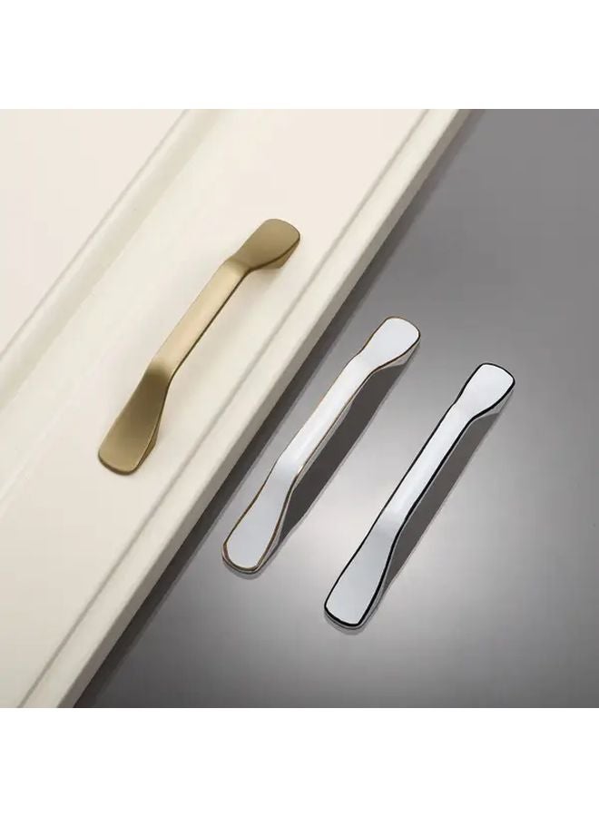 Fuji White Aluminum Alloy Drawer Handles 6pcs Durable Cabinet Knobs With Screws - Image 2