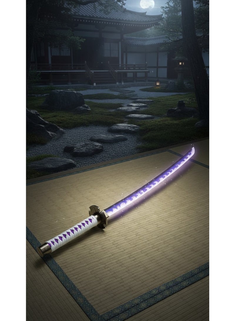 O8.design Anime | Tengu Yamato Tetsu's Sword Replica (1:1 Scale) | High-Quality Carbon Steel, Non-Sharpened Prop for Cosplay & Collectors - Image 2